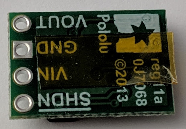 DC-DC converter with kapton tape